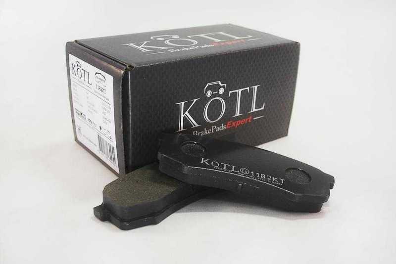 Колодки тормозные дисковые <b>KOTL 1182KT</b> - изображение 1