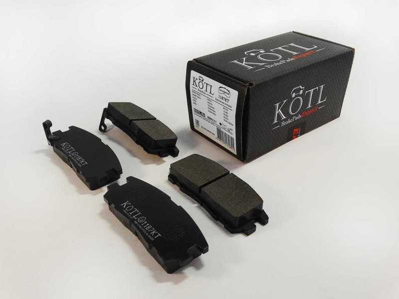 Колодки тормозные GREAT WALL HOVERISUZU TROOPEROPEL FRONTERAMONTEREY задние <b>KOTL 1187KT</b> - изображение 2