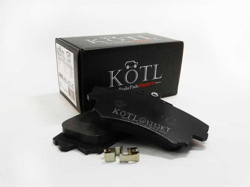 Колодки тормозные MITSUBISHI CARISMA 95-06/COLT 04-/ S40/V40 -04 передние <b>KOTL 1313KT</b> - изображение Колодки тормозные MITSUBISHI CARISMA 95-06/COLT 04-/ S40/V40 -04 передние <b>KOTL 1313KT</b> - изображение