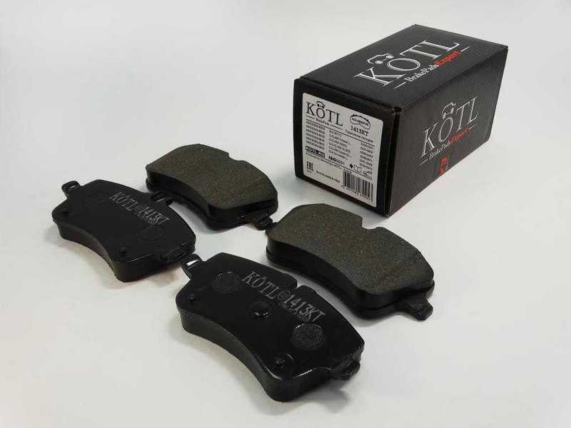 Колодки тормозные дисковые <b>KOTL 1413KT</b> - изображение 1