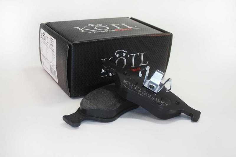 Колодки тормозные FORD FIESTA 95>01/01>/FUSION 01> передние <b>KOTL 1419KT</b> - изображение 1