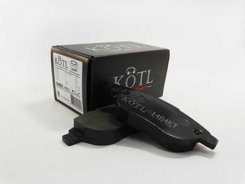 Колодки тормозные CITROEN C4/BERLINGO/FIAT DOBLO/PEUGEOT 307/PARTNER передние <b>KOTL 1464KT</b> - изображение 2