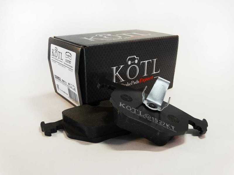 Колодки тормозные BMW X3 E83/X5 E53/3 E46 2.5/3.0/RANGE ROVER III 02- задние <b>KOTL 1527KT</b> - изображение 1