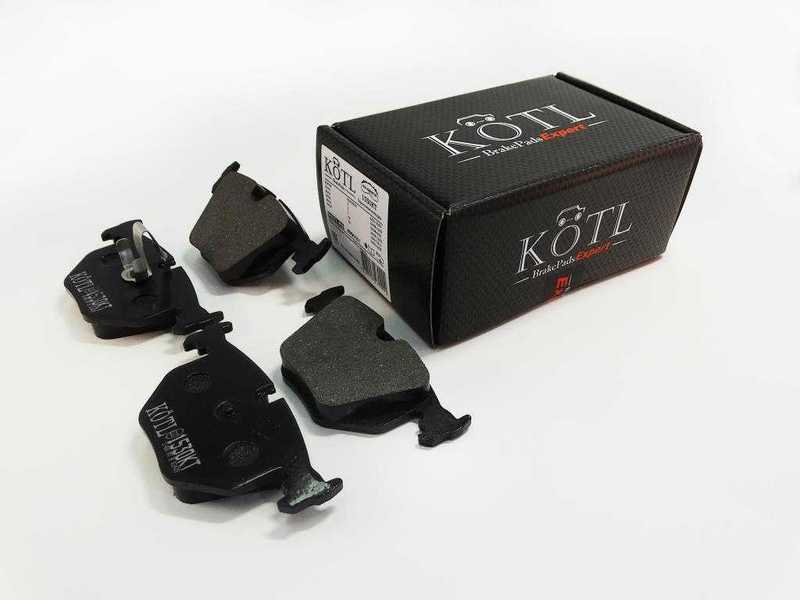 Колодки тормозные BMW X3 E83/X5 E53/3 E46 2.5/3.0/RANGE ROVER III 02- задние <b>KOTL 1530KT</b> - изображение 1