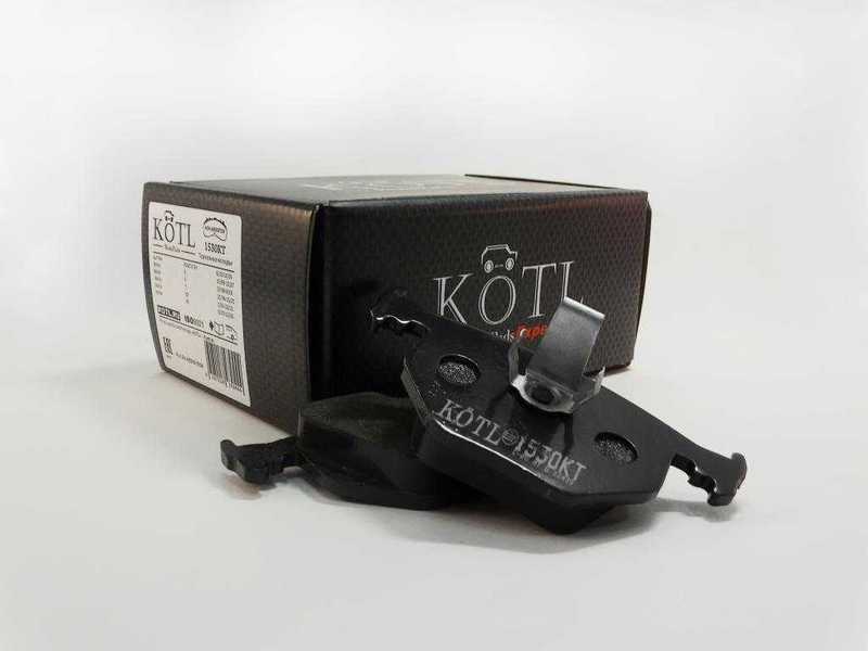 Колодки тормозные BMW X3 E83/X5 E53/3 E46 2.5/3.0/RANGE ROVER III 02- задние <b>KOTL 1530KT</b> - изображение