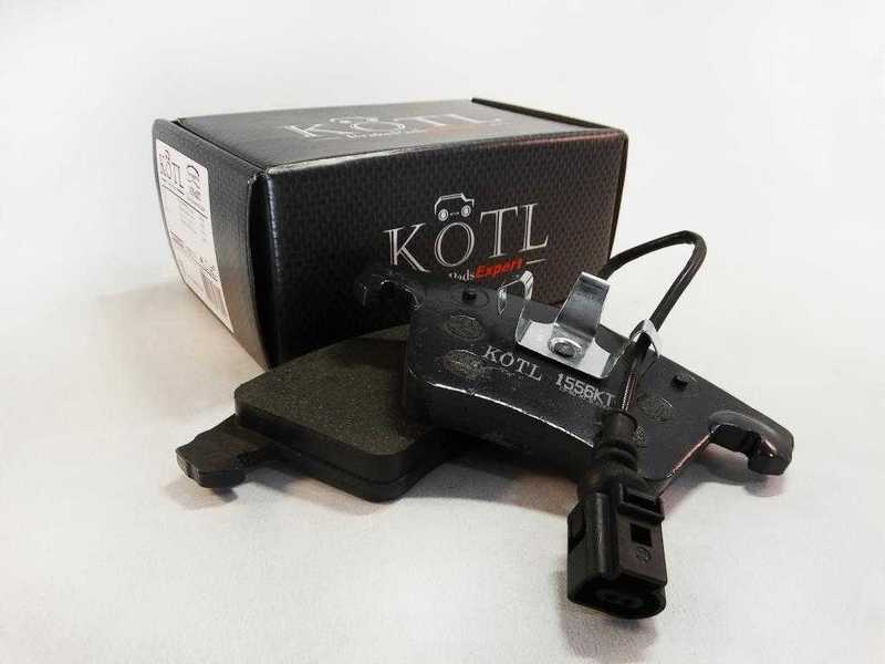 Колодки тормозные VOLKSWAGEN T5/MULTIVAN 03> R17 передние <b>KOTL 1556KT</b> - изображение 2