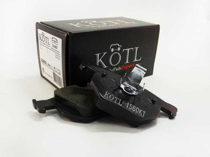 Колодки тормозные BMW E90/E91/E84 задние <b>KOTL 1560KT</b> - изображение Колодки тормозные BMW E90/E91/E84 задние <b>KOTL 1560KT</b> - изображение