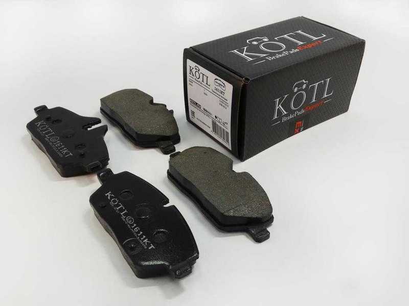 Колодки тормозные BMW E81/E87/MINI COOPER 04- передние <b>KOTL 1611KT</b> - изображение 2