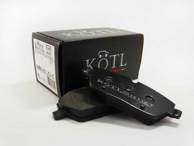 Колодки тормозные BMW E81/E87/MINI COOPER 04- передние <b>KOTL 1611KT</b> - изображение