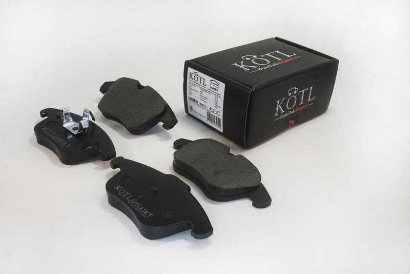 Колодки тормозные FORD MONDEO 07>/S-MAX 06>/ S80 06>/XC70/V70 07> передние <b>KOTL 1683KT</b> - изображение 2