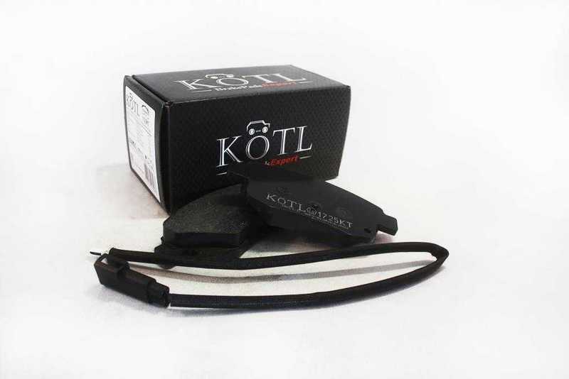 Колодки тормозные FORD TRANSIT 06- задние с датчиком <b>KOTL 1725KT</b> - изображение 1