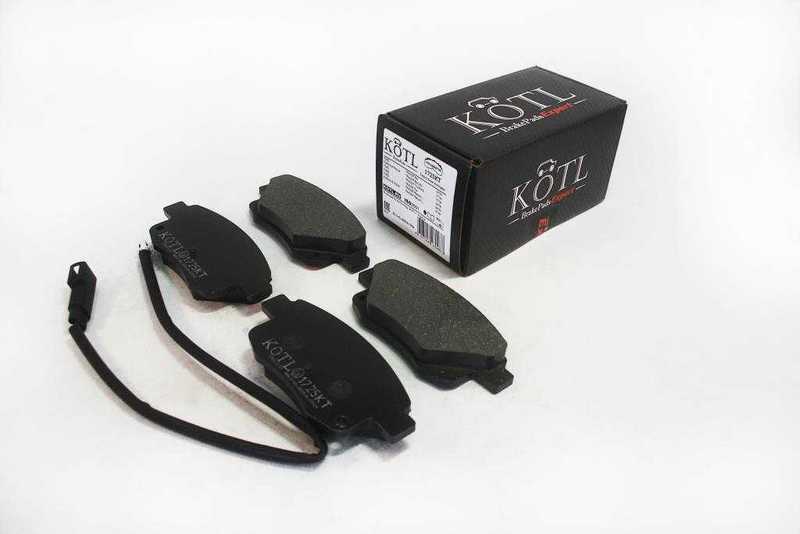 Колодки тормозные FORD TRANSIT 06- задние с датчиком <b>KOTL 1725KT</b> - изображение Колодки тормозные FORD TRANSIT 06- задние с датчиком <b>KOTL 1725KT</b> - изображение