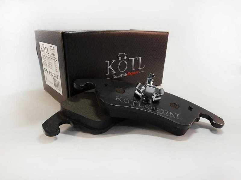Колодки тормозные MERCEDES W204/W212 (спорт) передние <b>KOTL 1737KT</b> - изображение 1