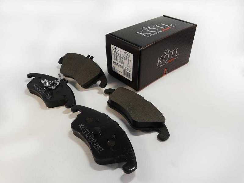 Колодки тормозные MERCEDES W204/W212 (спорт) передние <b>KOTL 1737KT</b> - изображение