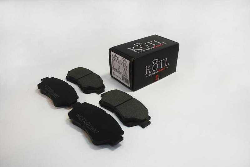 Колодки тормозные LEXUS ES 09/91-12/97, LS 12/89-12/95, TOYOTA ALTEZZA 02/99-07/05, CAMRY 06/91-11/01, CELICA 04/96-08/99, CHASER 10/96-05/01, передние <b>KOTL 3155KT</b> - изображение 1