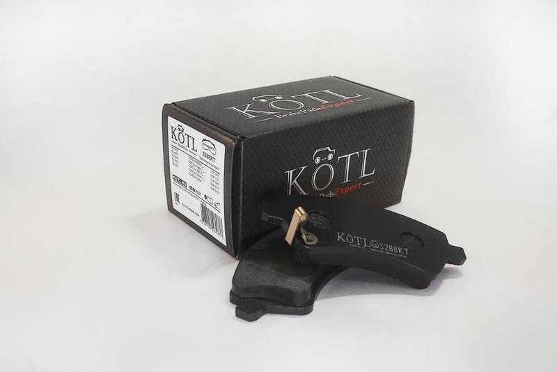 Колодки тормозные TOYOTA COROLLA (E12) 1.4/1.6/1.8/2.0 00>02/02> передние <b>KOTL 3288KT</b> - изображение 2