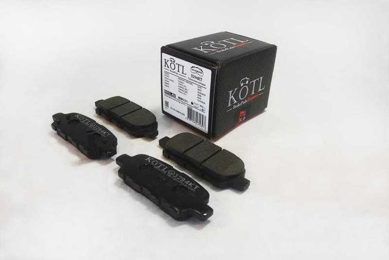 Колодки тормозные NISSAN X-TRAIL/QASHQAI/TIIDA/INFINITI FX/RENAULT KOLEOS задние <b>KOTL 3294KT</b> - изображение 2