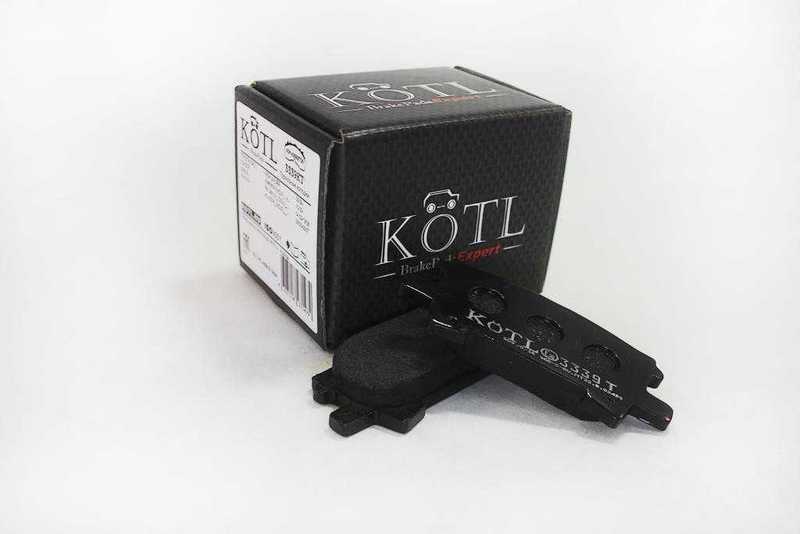 Колодки тормозные LEXUS RX300/RX330/RX350 03>08/RX400H 05>09 задние <b>KOTL 3339KT</b> - изображение