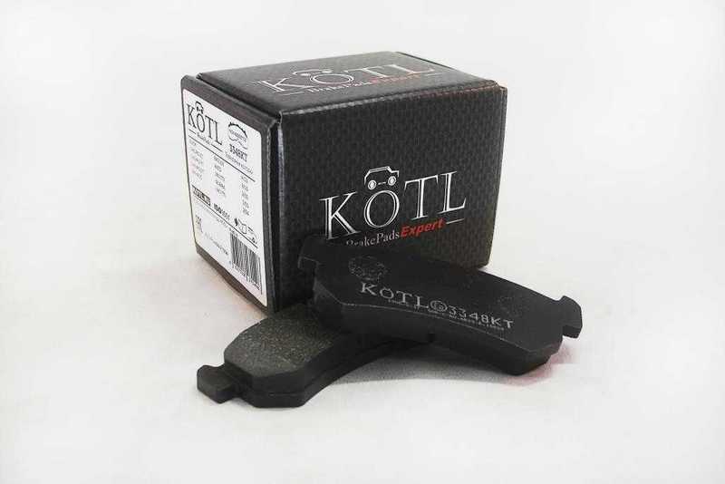 Колодки тормозные CHEVROLET LACETTI 03-06/DAEWOO NUBIRA задние <b>KOTL 3348KT</b> - изображение