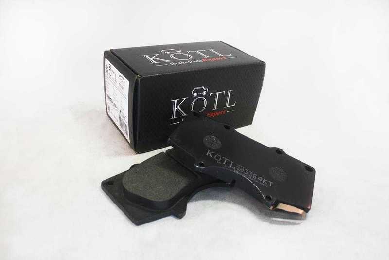 Колодки тормозные TOYOTA LC 120 4.0/3.0D/MITSUBISHI PAJERO 06> передние <b>KOTL 3364KT</b> - изображение 1