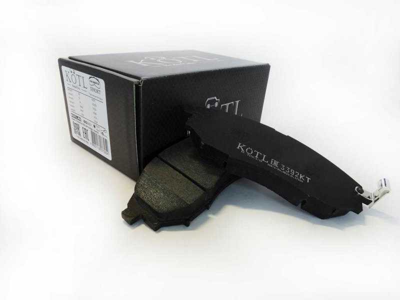 Колодки тормозные NISSAN, INFINITI, RENAULT/ MURANO, NP300, PATHFINDER, QASHQAI / EX, G, M, M35, M37, Q70, QX50 / KOLEOS <b>KOTL 3392KT</b> - изображение