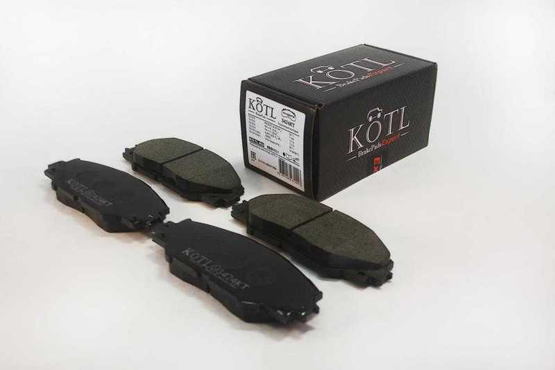 Колодки тормозные дисковые <b>KOTL 3424KT</b> - изображение 2