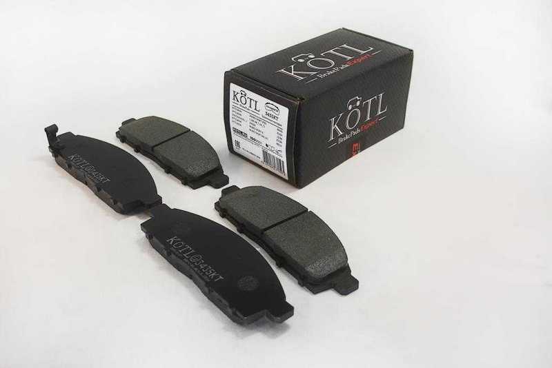 Колодки тормозные MITSUBISHI PAJERO SPORT/MONTERO SPORT 08>/L200 05> передние <b>KOTL 3435KT</b> - изображение 1