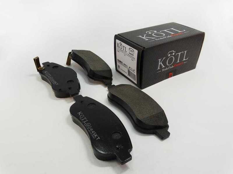 Колодки тормозные HONDA CR-V III 07- передние <b>KOTL 3445KT</b> - изображение 1