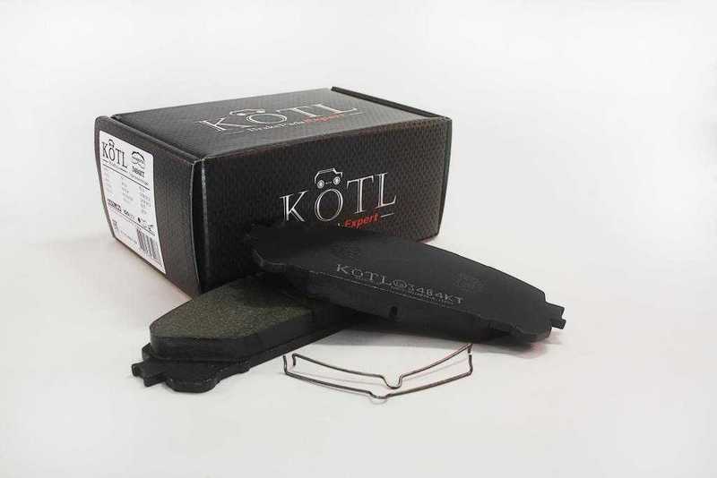 Колодки тормозные LEXUS RX 09-TOYOTA HIGHLANDER 07- передние <b>KOTL 3484KT</b> - изображение Колодки тормозные LEXUS RX 09-TOYOTA HIGHLANDER 07- передние <b>KOTL 3484KT</b> - изображение