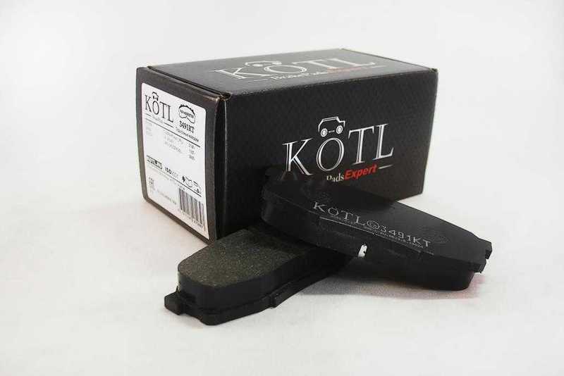 Колодки тормозные TOYOTA LAND CRUISER J200 4.5D/4.7 07-/LEXUS LX570 08- задние <b>KOTL 3491KT</b> - изображение 2