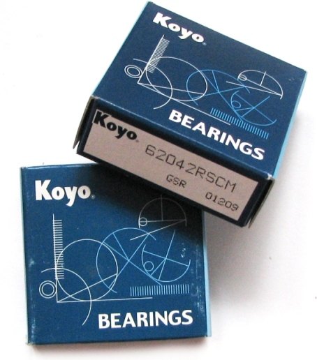 Подшипник 20 / 47 / 14, шариковый <b>KOYO 6204-2RS</b> - изображение