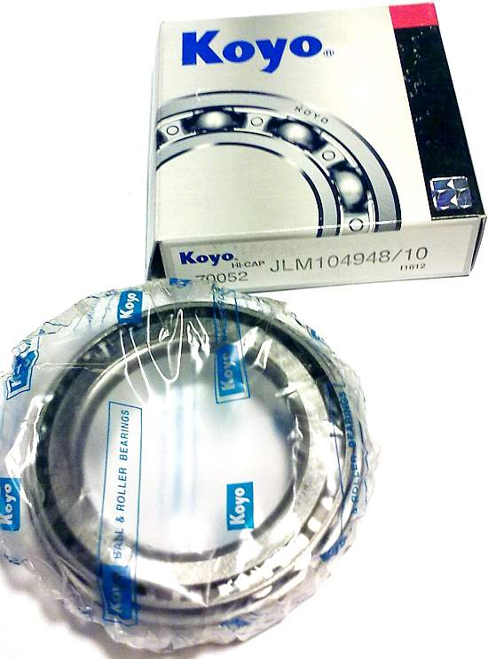 Подшипник перед ступицы внутренний TOYOTA LAND CRUISER 80 / 105 / HIACE / GRANVIA / DYNA 90-07 <b>KOYO LM10494810</b> - изображение