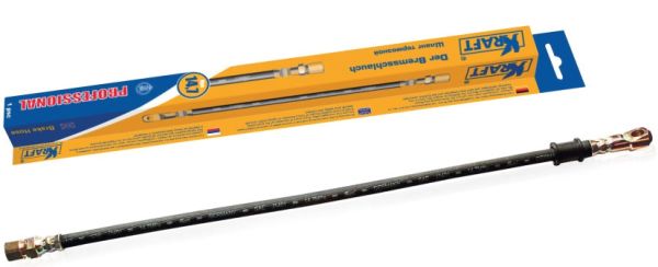 Шланг тормозной ВАЗ 2121 Нива передний длинный <b>KRAFT KT 003065</b> (2121-3506060-10 - изображение Шланг тормозной ВАЗ 2121 Нива передний длинный <b>KRAFT KT 003065</b> (2121-3506060-10 - изображение