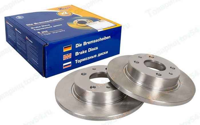 Диск тормозной ВАЗ 2108 <b>KRAFT KT 016001</b>, цена за 1шт, заказ минимум 2шт - изображение