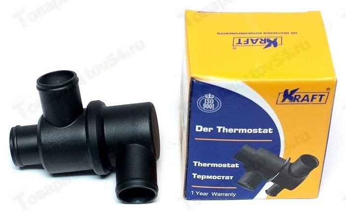 Термостат ВАЗ 2101 80° <b>KRAFT KT 019501</b> - изображение