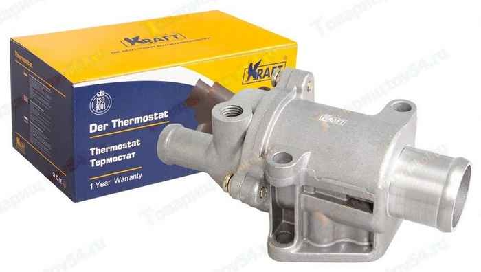 Термостат ВАЗ 2190, 2192 Гранта, Datsun. Vesta, X-Ray <b>KRAFT KT 019513</b> - изображение
