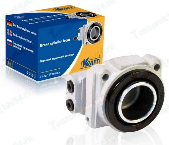 Цилиндр тормозной перед. ВАЗ 2101 внутренний левый <b>KRAFT KT 028122</b> - изображение Цилиндр тормозной перед. ВАЗ 2101 внутренний левый <b>KRAFT KT 028122</b> - изображение