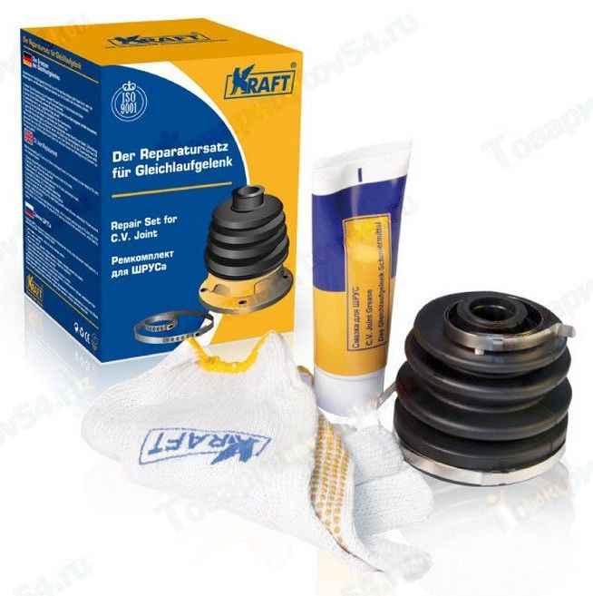 Пыльник шруса ВАЗ 2108 внутренний <b>KRAFT KT 053802</b> - изображение