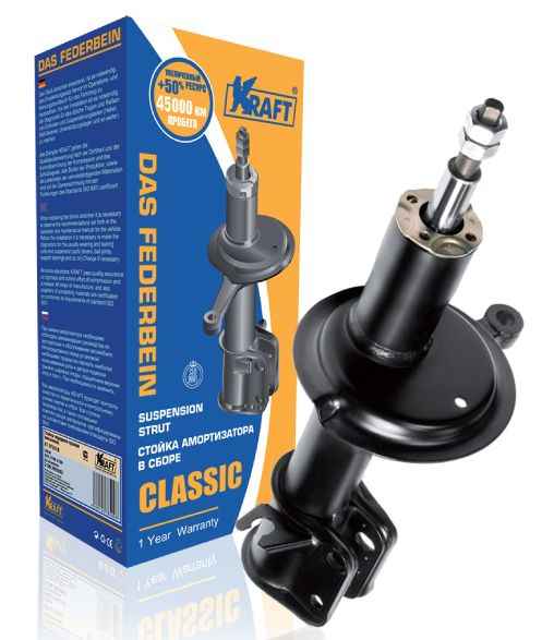 Амортизатор ВАЗ 2110 (стойка) передний правый разборный <b>KRAFT KT 073521</b> - изображение