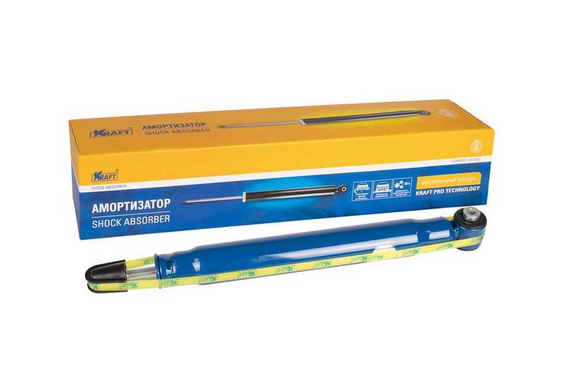 Амортизатор задний Citroen C4 (04-) / Peugeot 307 (00-) <b>KRAFT KT073548</b> - изображение 1