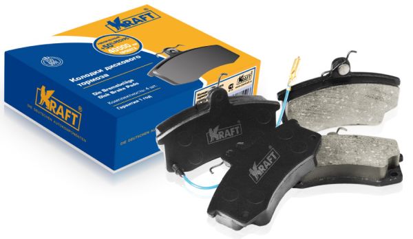 Колодки тормозные передние ВАЗ 2110 <b>KRAFT KT 091355</b> - изображение