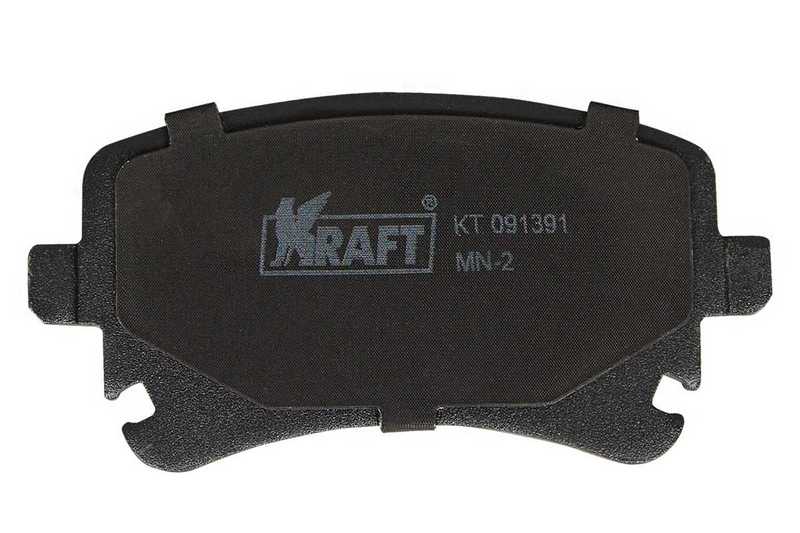 Колодки тормозные задние Audi A6 (05-08) (с накладкой) <b>KRAFT KT091391</b> - изображение