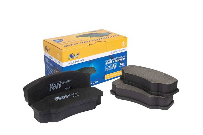 Колодки дисковые задние Citroen Jumper (94-02)/Fiat Ducato (94-02)/Peugeot Boxer <b>KRAFT KT091444</b> - изображение 1