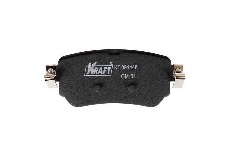 Колодки дисковые задние Nissan Qashqai (14-), X-Trail (07-15) <b>KRAFT KT091446</b> - изображение 2