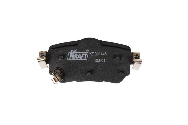 Колодки дисковые задние Nissan Qashqai (14-), X-Trail (07-15) <b>KRAFT KT091446</b> - изображение 5