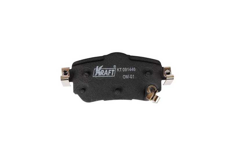 Колодки дисковые задние Nissan Qashqai (14-), X-Trail (07-15) <b>KRAFT KT091446</b> - изображение 6