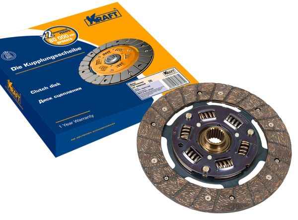 Диск сцепления ВАЗ 2101-2105, 2107 <b>KRAFT KT 098556</b> - изображение Диск сцепления ВАЗ 2101-2105, 2107 <b>KRAFT KT 098556</b> - изображение