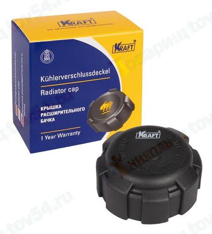 Крышка расширительного бачка ВАЗ 2108-2110, 2170 Приора, 2190 Грант <b>KRAFT KT 099001</b> - изображение
