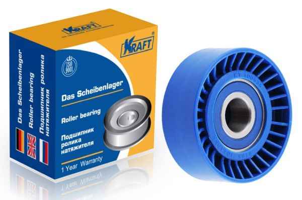 Ролик ремня генератора ВАЗ 2123 Нива Шевроле, 1118 Калина <b>KRAFT KT 100538</b> (2123-1041056) - изображение