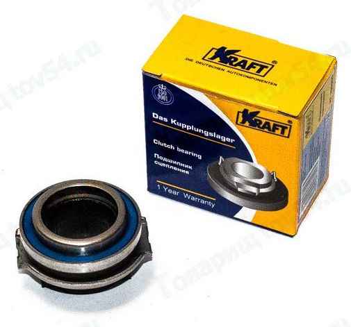 Подшипник выжимной ВАЗ 1118 Калина, 2190 Гранта, Vesta тросовое КПП 2181 <b>KRAFT KT 100550</b> - изображение